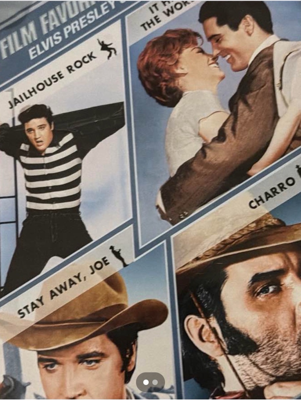 Elvis Presley 4 film favorites